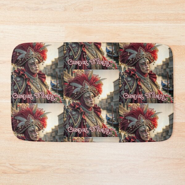 Item preview, Venetian Splendor: Masked Majesty of Carnevale designed and sold by ForeverPrintsOK.