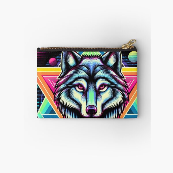 Item preview, Colorful geometric wolf designed and sold by Dogandesighn.