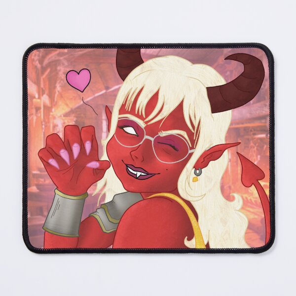 Item preview, Tiefling Popstar designed and sold by Justin Rostad.