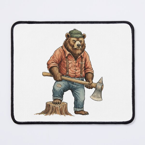 Item preview, Lumberjack Bear designed and sold by TeeARTHY.