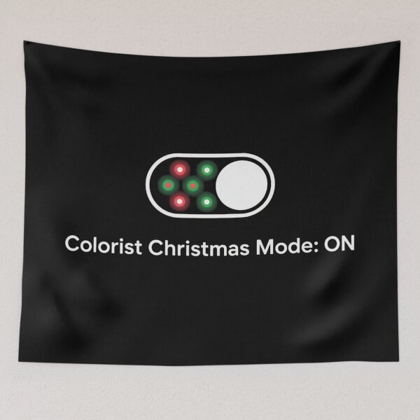 Item preview, COLORIST CHRISTMAS MODE ON designed and sold by YourTrendyTees.
