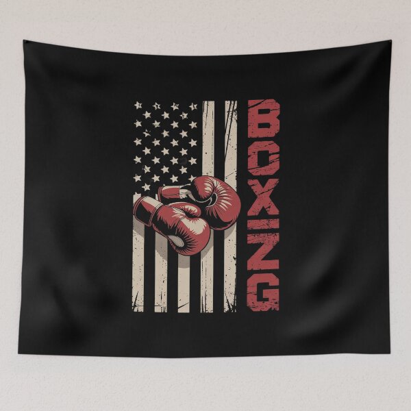 Item preview, American Flag Boxing Patriotic Boxing  designed and sold by Belkisallen.