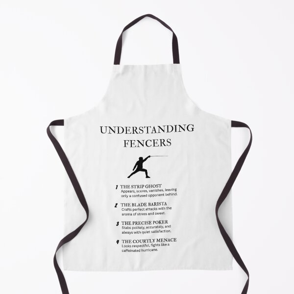Item preview, Competitive Fencer Humor – Witty Sports Design designed and sold by PsyFlow35.
