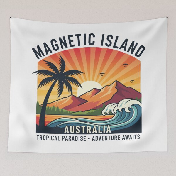 Item preview, Magnetic Island Australia designed and sold by JustCrafted.