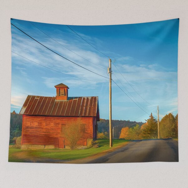 Item preview, The Back Road from Stowe designed and sold by Viv Thompson Photography .