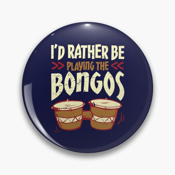 Item preview, Bongo Drum Gifts I'd Rather Be Playing Bongos designed and sold by jaygo.