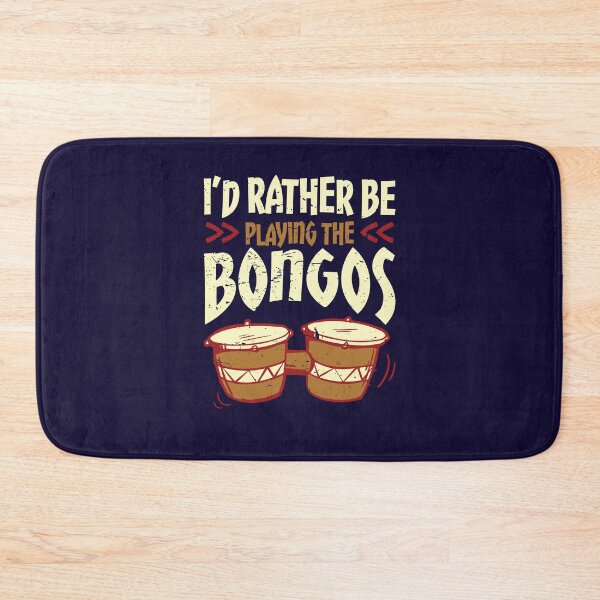 Item preview, Bongo Drum Gifts I'd Rather Be Playing Bongos designed and sold by jaygo.
