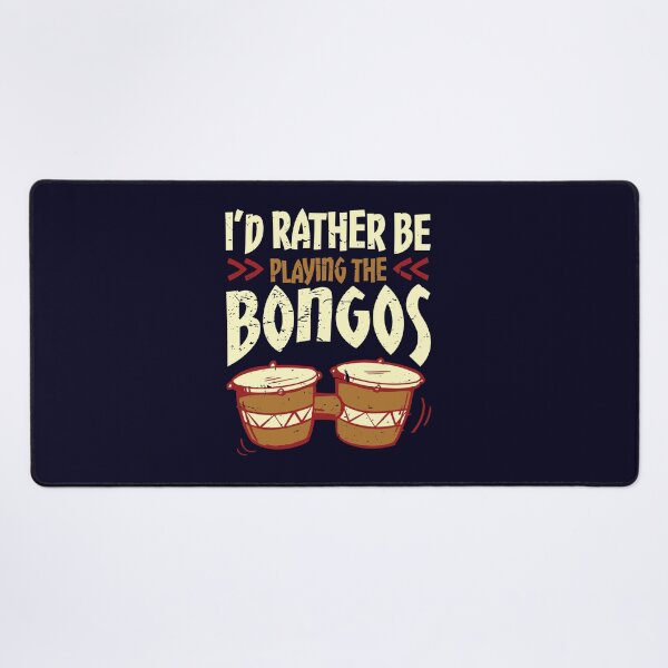 Item preview, Bongo Drum Gifts I'd Rather Be Playing Bongos designed and sold by jaygo.