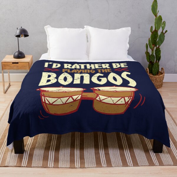 Item preview, Bongo Drum Gifts I'd Rather Be Playing Bongos designed and sold by jaygo.