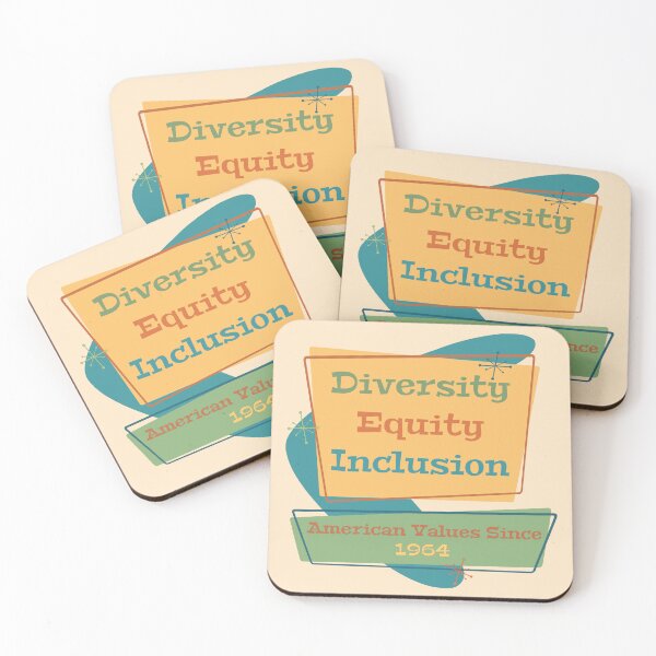 Item preview, Diversity Equity Inclusion; American Values Since 1964 t-shirt (TGYO) designed and sold by Cairographics.