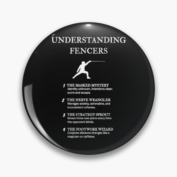 Item preview, Fencing Team Shirt – Funny Fencer Job Definitions – Black designed and sold by PsyFlow35.