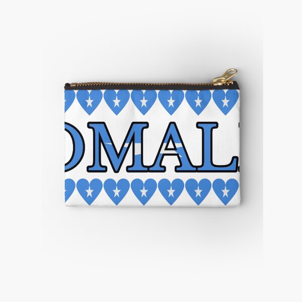 Item preview, Somalia Flag Letters And Hearts designed and sold by TheIconSmith.