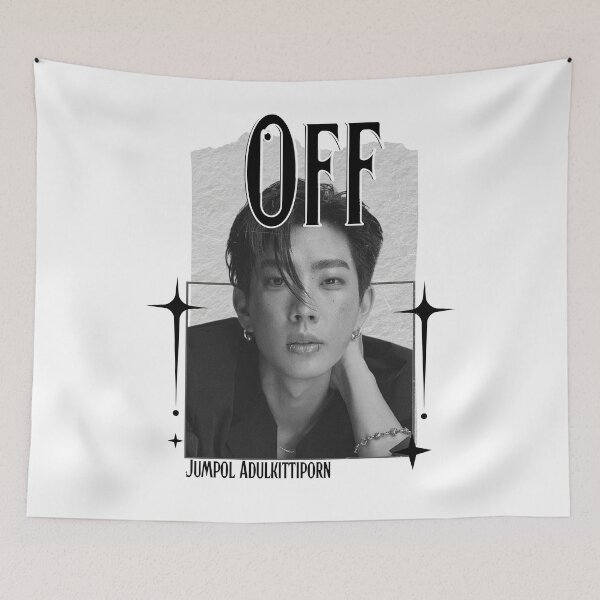 Item preview, Off (Jumpol Adulkittiporn) Thailand Actor  Thai drama Entertainment Scrapbook Collage Cozy Y2K Vintage Design designed and sold by HELL0WBELLO.