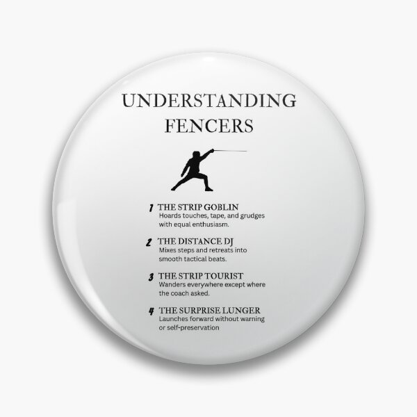 Item preview, Fencing Athlete Gift – Hilariously Accurate Fencer Quotes designed and sold by PsyFlow35.