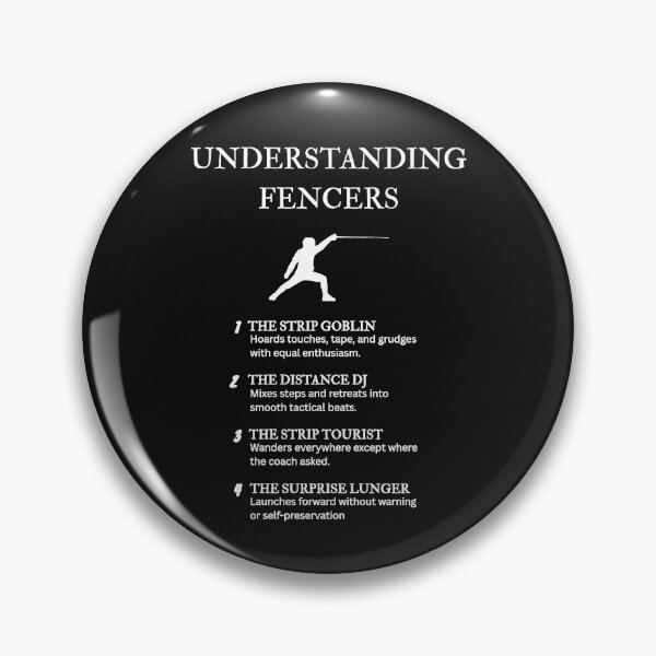 Item preview, Fencing Athlete Gift – Hilariously Accurate Fencer Quotes – Black designed and sold by PsyFlow35.