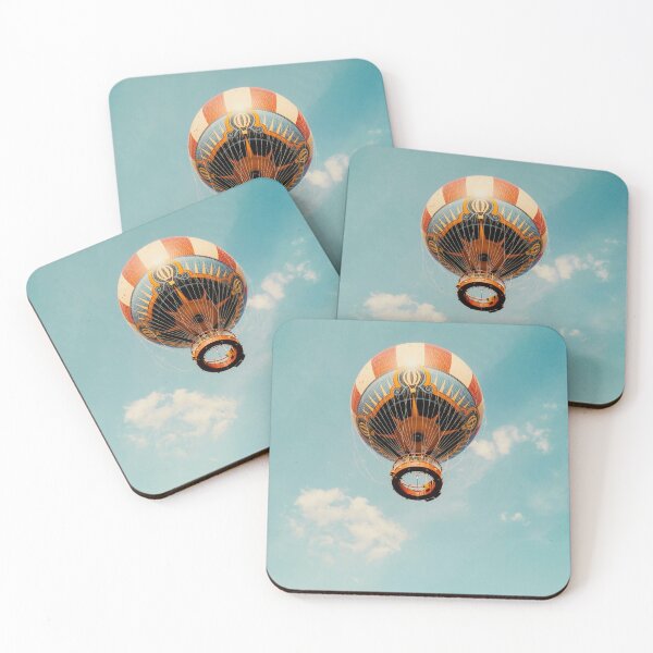 Item preview, Hot Air Balloon in Flight Amongst the Clouds designed and sold by PygmyTitan Photo.