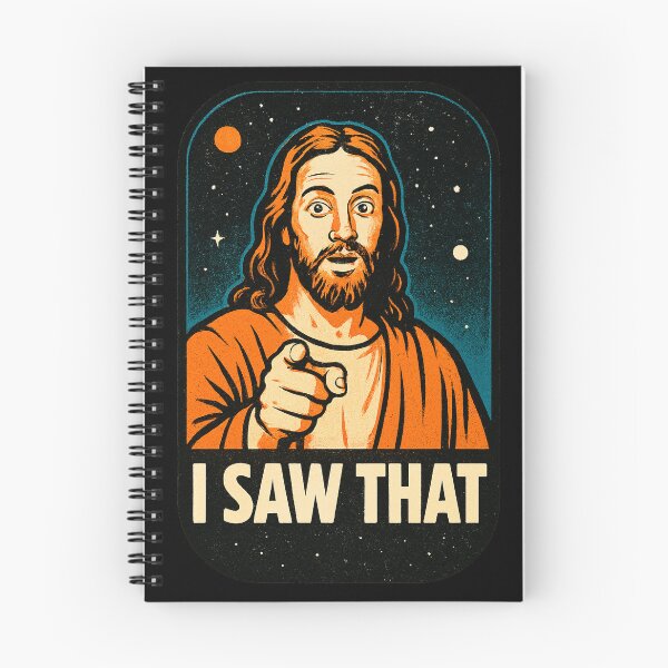 Item preview, ¡Jesús, yo vi eso! – Cristiano sarcástico y divertido designed and sold by Spaceball85.