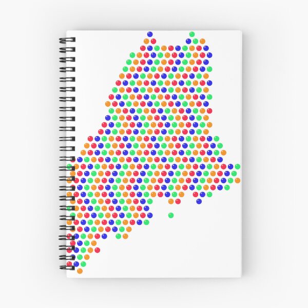 Item preview, Multicolored Rhinestone Maine designed and sold by TheIconSmith.