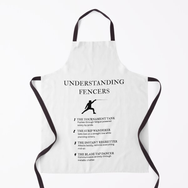 Item preview, Fencing Humor Apparel – Witty Insight for Sword Athletes designed and sold by PsyFlow35.