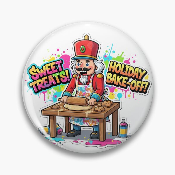 Item preview, Sweet Treats Nutcracker: Holiday Bake-Off Design designed and sold by MiszungART.
