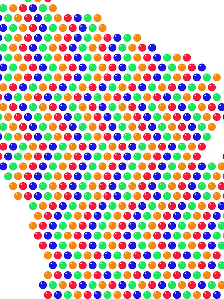 Thumbnail 4 of 4, iPhone Case, Multicolored Rhinestone Wisconsin designed and sold by TheIconSmith.