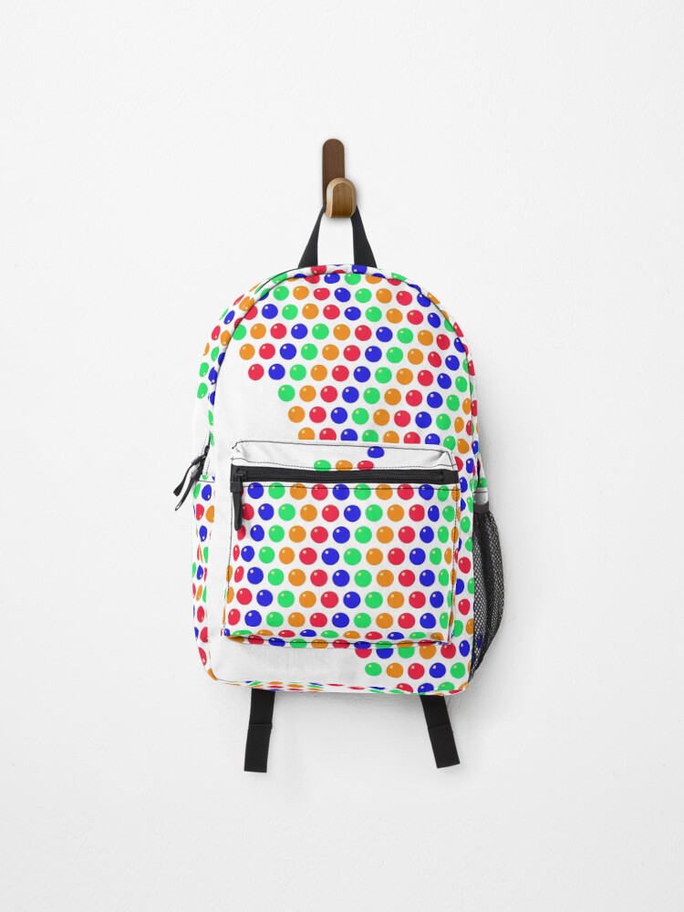Thumbnail 1 of 3, Backpack, Multicolored Rhinestone Wisconsin designed and sold by TheIconSmith.