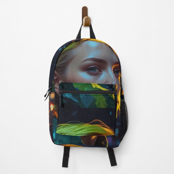 Item preview, Lime Pulse — Neon Green City Portrait designed and sold by ArtiQreate.