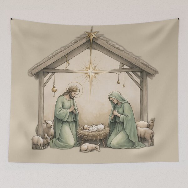 Item preview, The Blessed Birth designed and sold by RebelRulez.