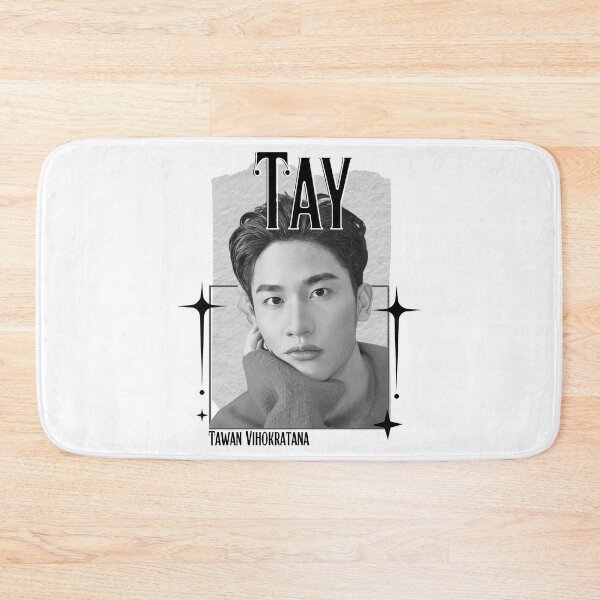 Item preview, Tay (Tawan Vihokratana) Thailand Actor  Thai drama Entertainment Scrapbook Collage Cozy Y2K Vintage Design designed and sold by HELL0WBELLO.