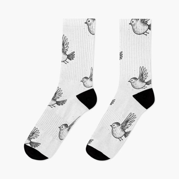 Item preview, "Freedom in Flight: Stunning Black & White Bird Art" designed and sold by Tourloutoart24.