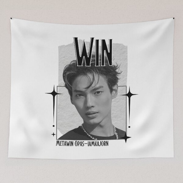 Item preview, Win (Metawin Opas-iamkajorn) Thailand Actor  Thai drama Entertainment Scrapbook Collage Cozy Y2K Vintage Design designed and sold by HELL0WBELLO.