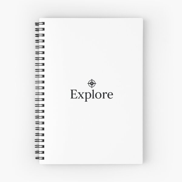 Item preview, Minimal ‘Explore’ Compass Typography designed and sold by Le Grand Requin.