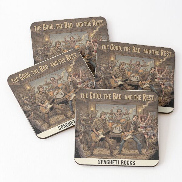 Item preview, The Good, The Bad And The Rest - Spagheti Rocks designed and sold by ASABCreative.
