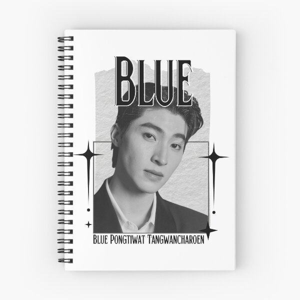 Item preview, Blue (Blue Pongtiwat Tangwancharoen) Thailand Actor  Thai drama Entertainment Scrapbook Collage Cozy Y2K Vintage Design designed and sold by HELL0WBELLO.