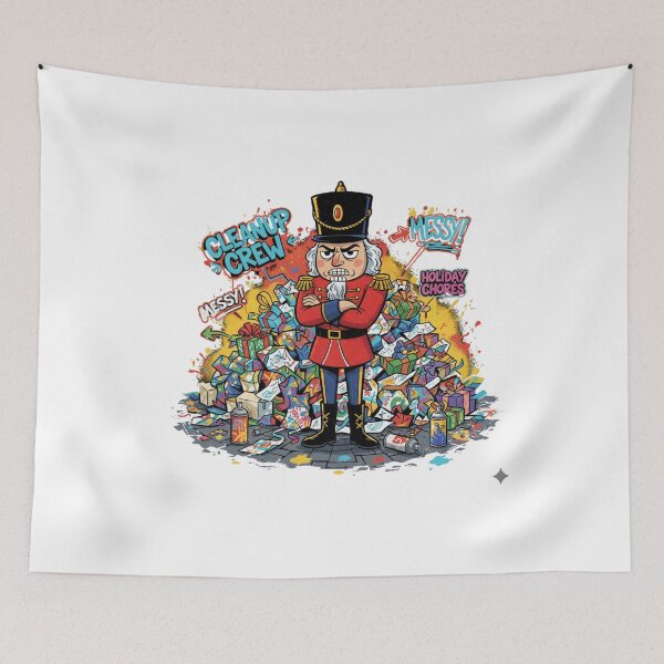 Item preview, Messy Christmas: Nutcracker’s Holiday Clutter Chaos designed and sold by MiszungART.