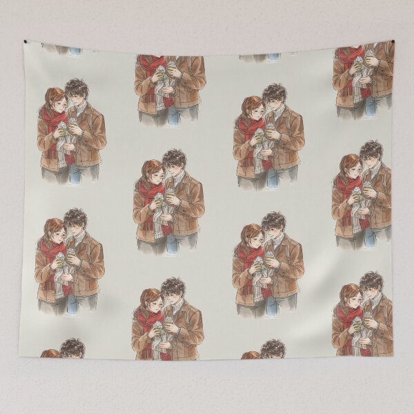 Item preview, Illustration of a young couple designed and sold by RSDigitalPrintDesign.
