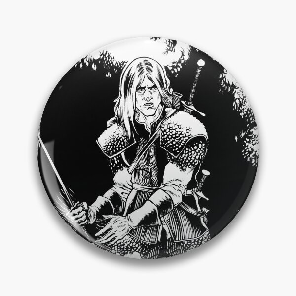 Item preview, Witcher Geralt designed and sold by VesperyThings.