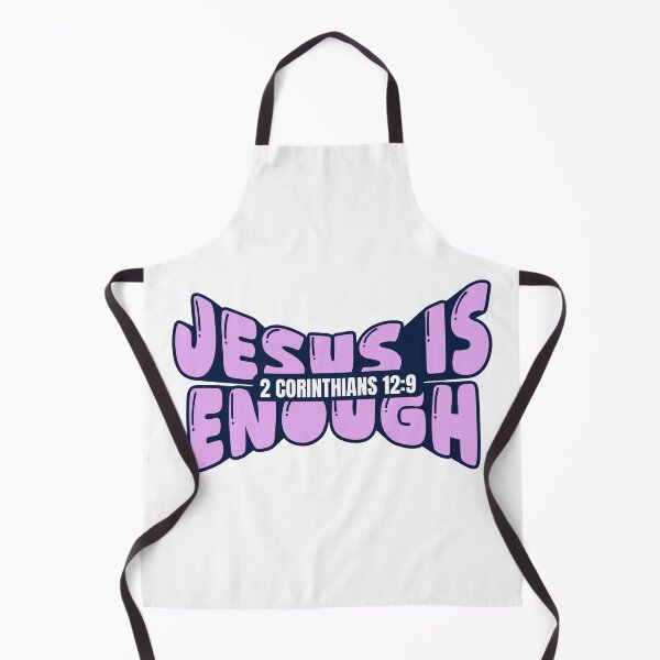 Item preview, Jesus Is Enough – Christian Quotes designed and sold by MoriaStore.