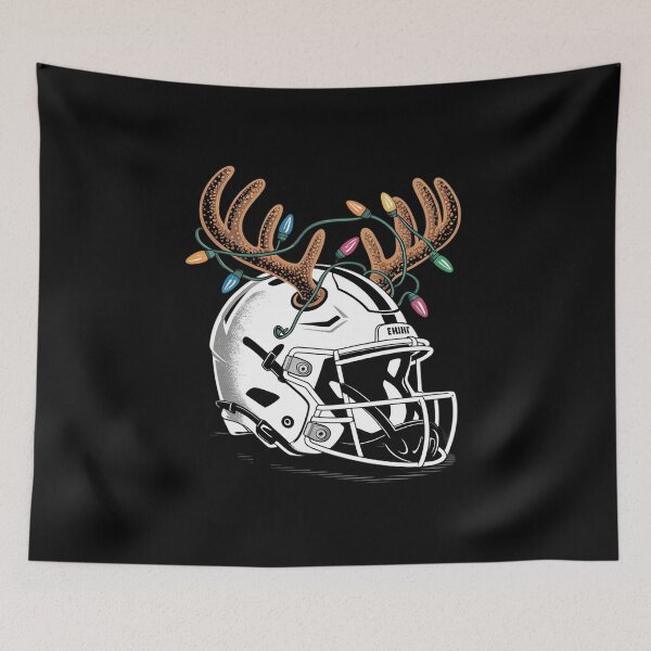 Item preview, Christmas Lights Football Helmet Xmas  designed and sold by Belkisallen.