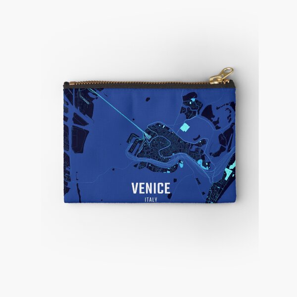 Item preview, Venice Midnight City Map designed and sold by HomeLivingCo.