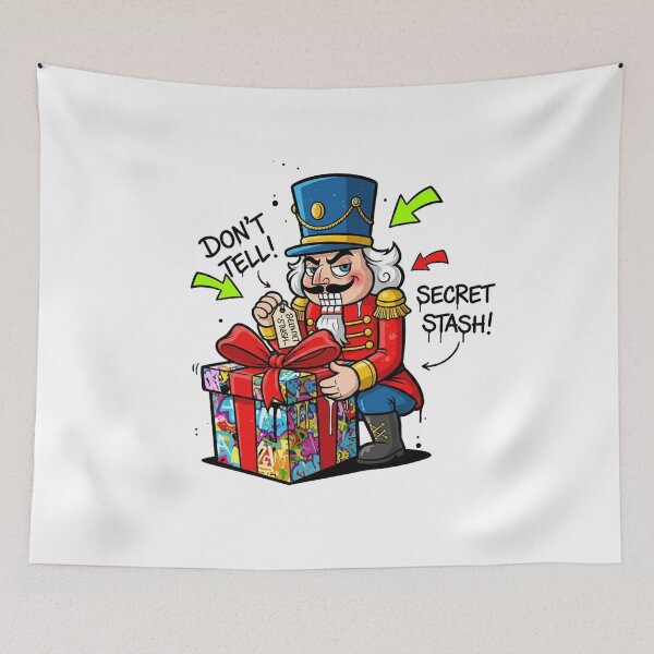 Item preview, Secret Stash Nutcracker: Don’t Tell! Christmas Gift Surprise designed and sold by MiszungART.