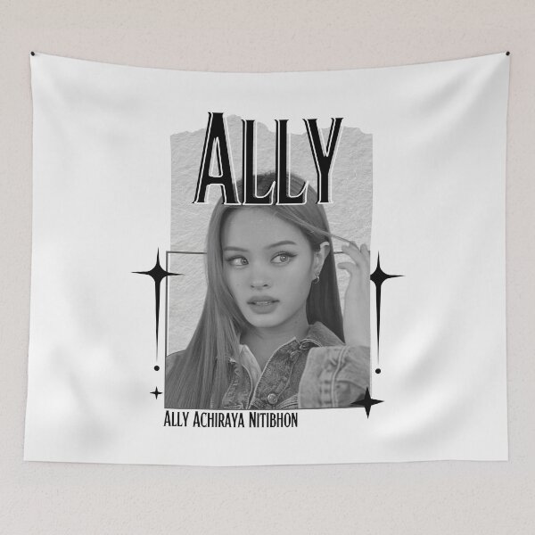 Item preview, Ally (Nitibhon) (Ally Achiraya Nitibhon) Thailand Actresses Thai drama Entertainment Scrapbook Collage Cozy Y2K Vintage Design designed and sold by HELL0WBELLO.