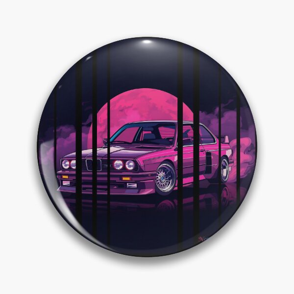 Item preview, B.W the Power of the 3 series drifting with neon smoke, retro 80s 11 designed and sold by Neon G.