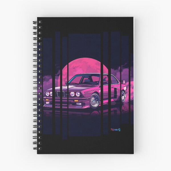 Item preview, B.W the Power of the 3 series drifting with neon smoke, retro 80s 11 designed and sold by Neon G.