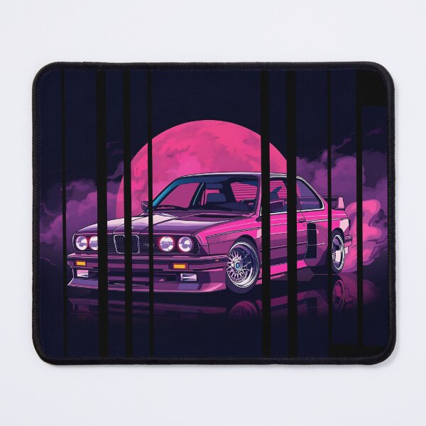 Item preview, B.W the Power of the 3 series drifting with neon smoke, retro 80s 11 designed and sold by Neon G.