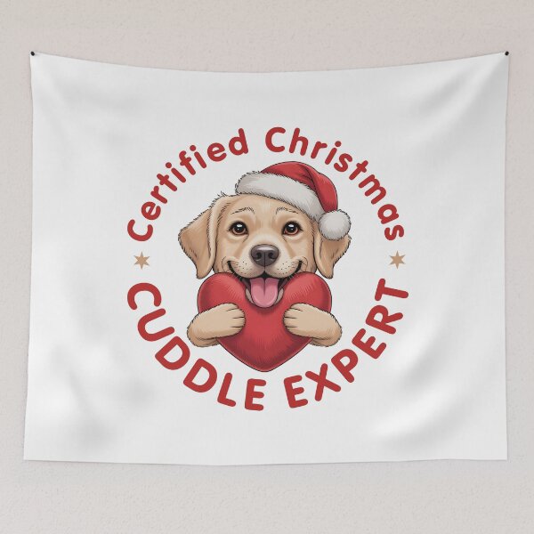 Item preview, Certified Christmas Cuddle Expert Labrador Funny Christmas Gift designed and sold by Slaw-Creation.