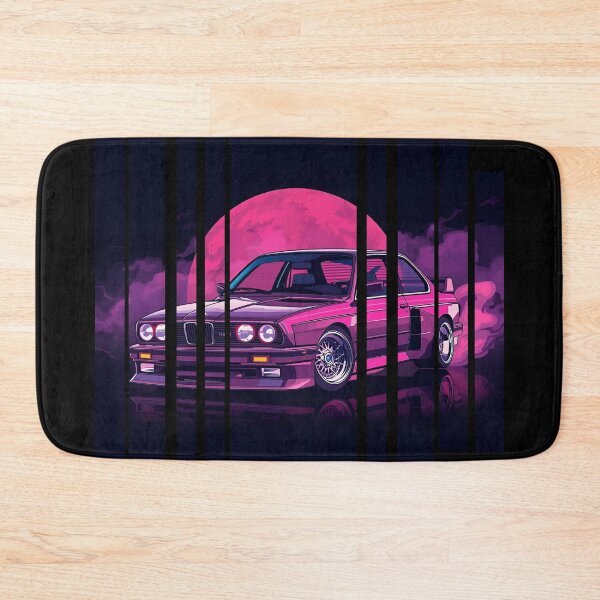Item preview, B.W the Power of the 3 series drifting with neon smoke, retro 80s 11 designed and sold by Neon G.