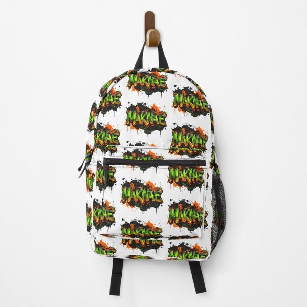 Item preview, Maknae hangul korean, streetstyle graffiti in green and orange - youngest of a group designed and sold by LiskoDesign.