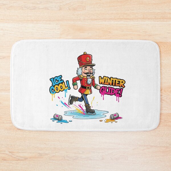 Item preview, Ice Cool Nutcracker: Winter Skating Design for the Holiday designed and sold by MiszungART.
