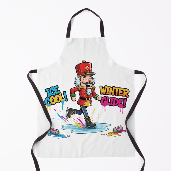 Item preview, Ice Cool Nutcracker: Winter Skating Design for the Holiday designed and sold by MiszungART.